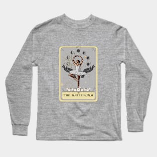 The Ballerina Tarot Card, Ballet Long Sleeve T-Shirt